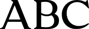 Logotipo periódico ABC